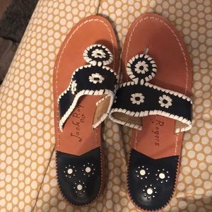 Jack Rodger flip flops